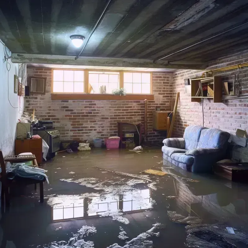 Flooded Basement Cleanup in Painted Post, NY